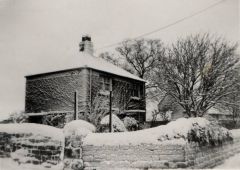 Nedderton in snow 1940s