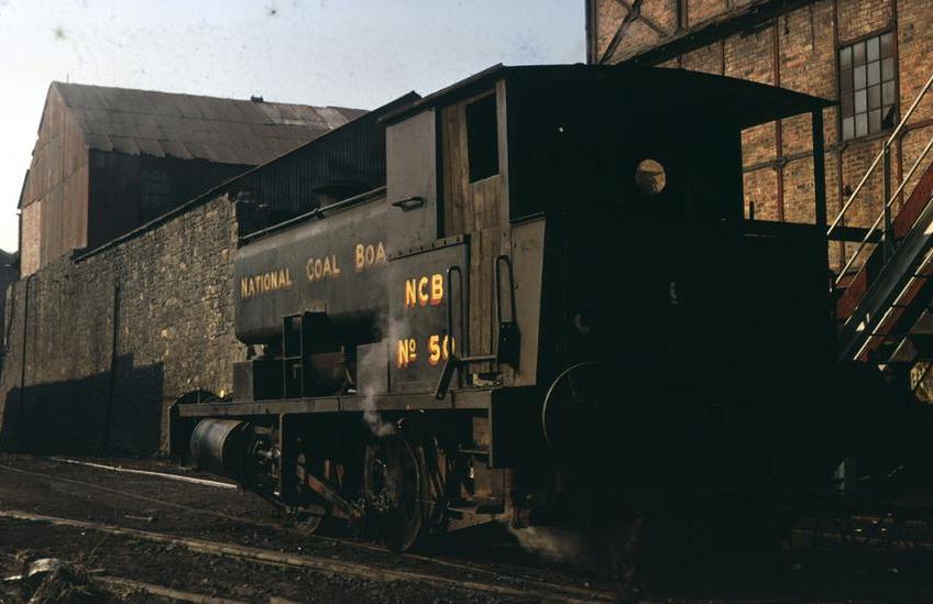 Netherton Colliery Railway Engine 1970.