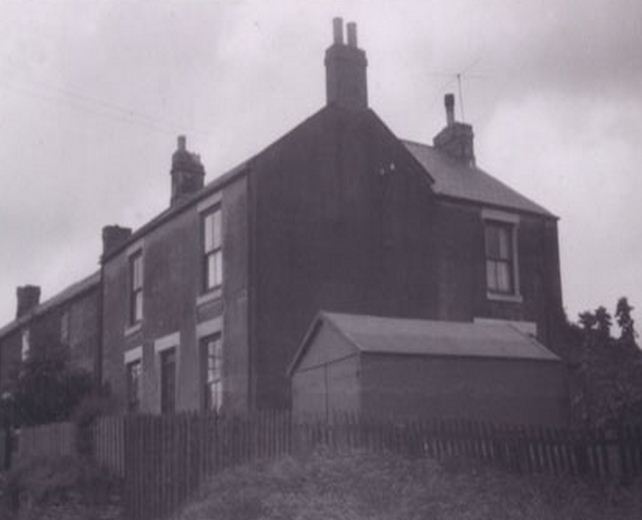 Plessey House, 1 Single Row, Choppington High Pit 1950.JPG