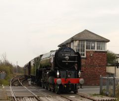 LNER A1 Steam Locomotive, Bedlington Station