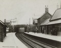 Railway Station, Ashington 1907.JPG
