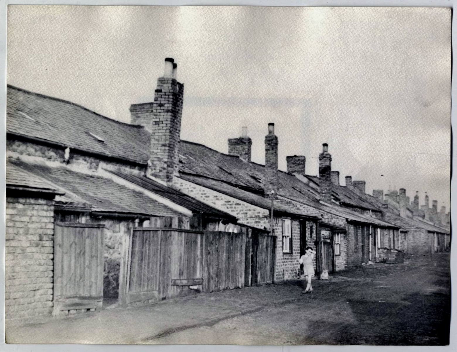 Clifton Row At The colliery