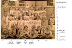 Bedlington Top End primary school c1954