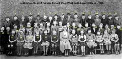 Bedlington Council Primary School (now West End) Junior 2 Class 1951.