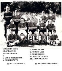 Westridge Football team 1961-62 season